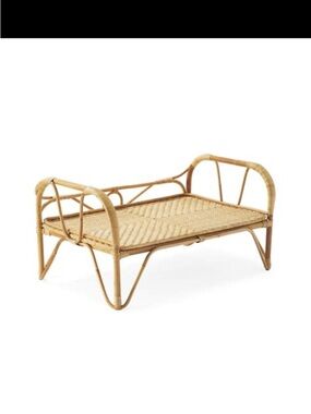 Serena & Lily Natural Rattan Tray